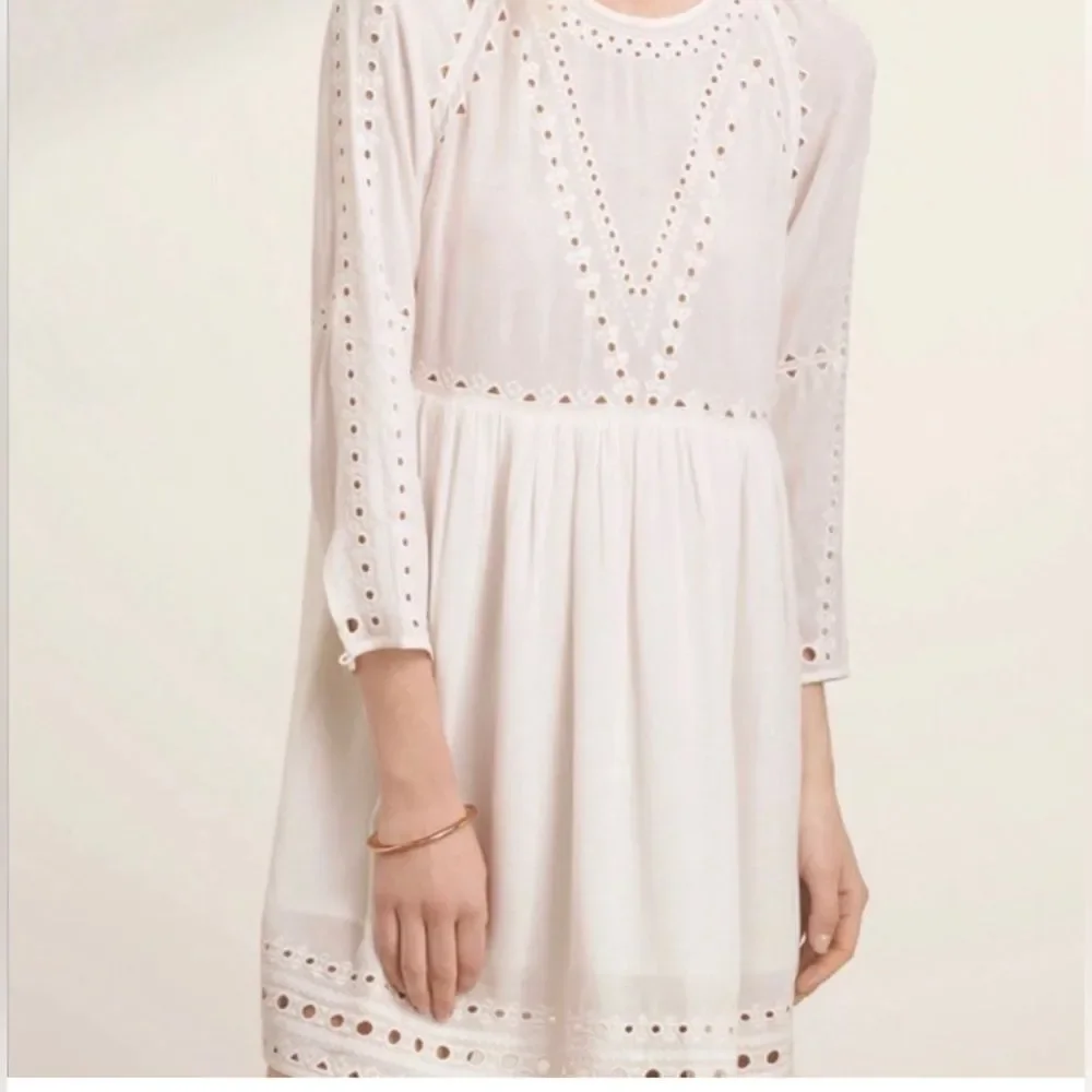 Aritzia Wilfred - Eyelet Loisel Tunic Dress - size S - Picture 2 of 9